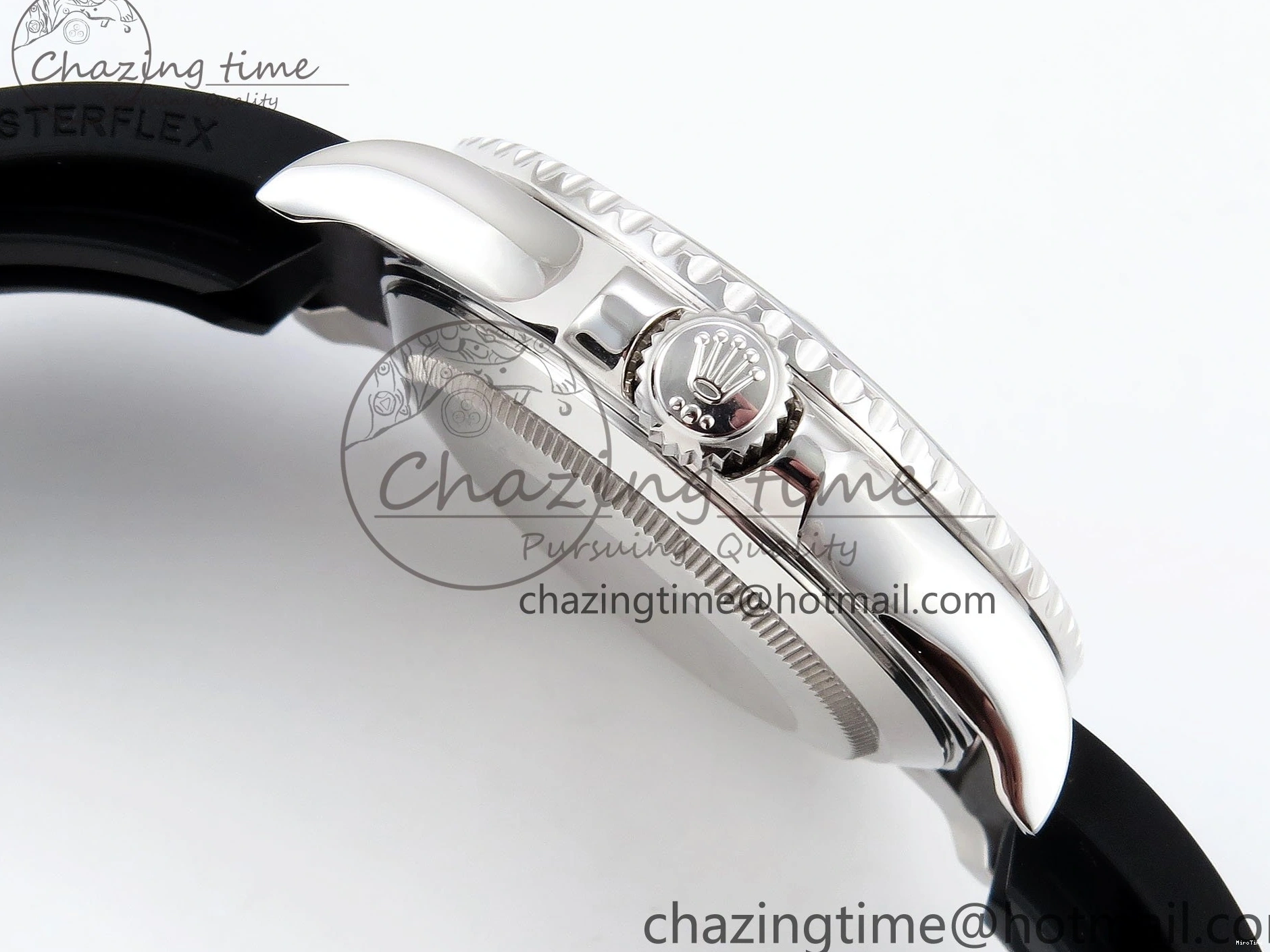 MiroTime 0422 Yacht-Master 226659 KF 1:1 Best Edition Diamonds Bezel WG Wrapped on Oysterflex Strap VR3235 (Gen Weight) Timeless 1576